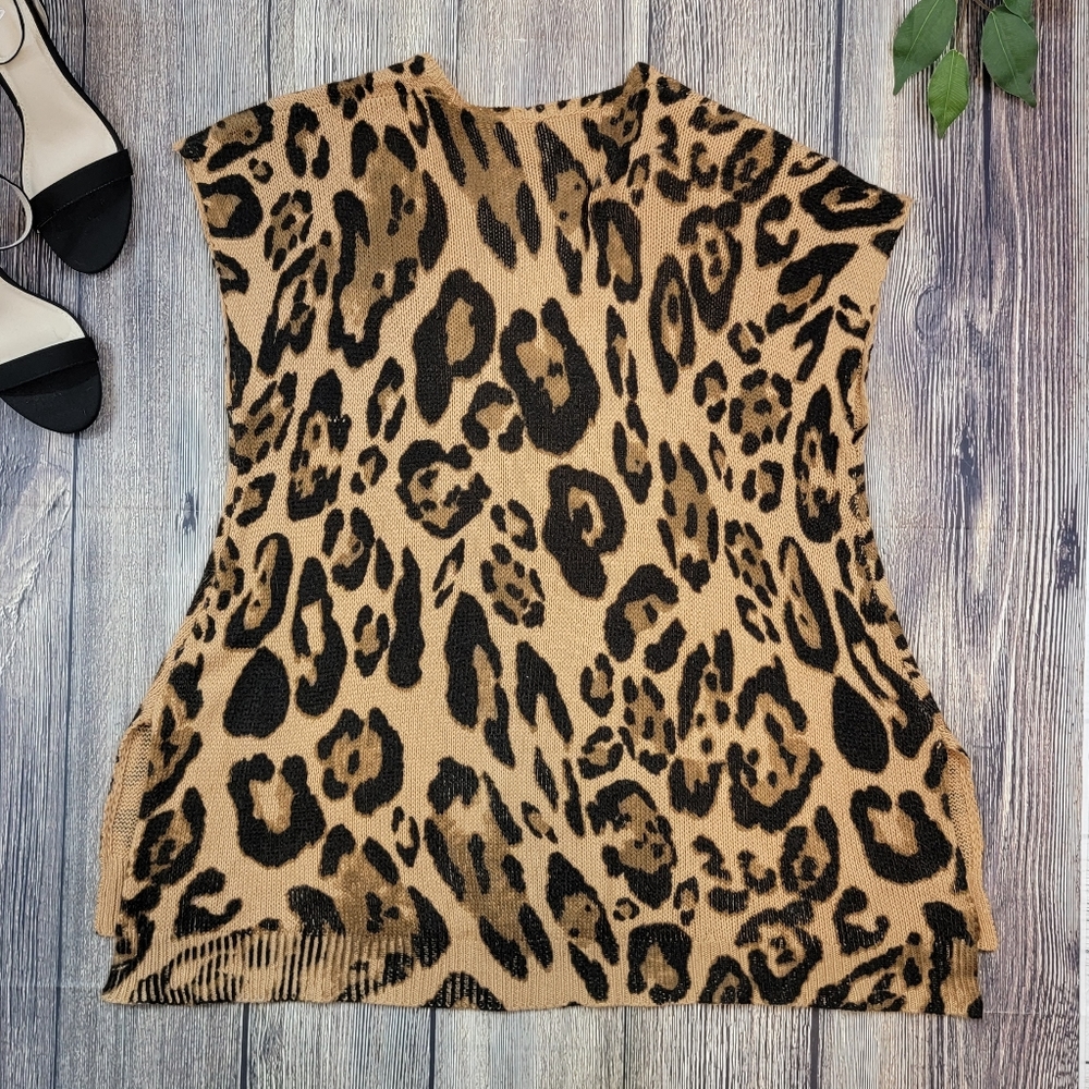 Show Me Your MuMu Leopard Knitten Carter Tunic - Picture 5 of 8